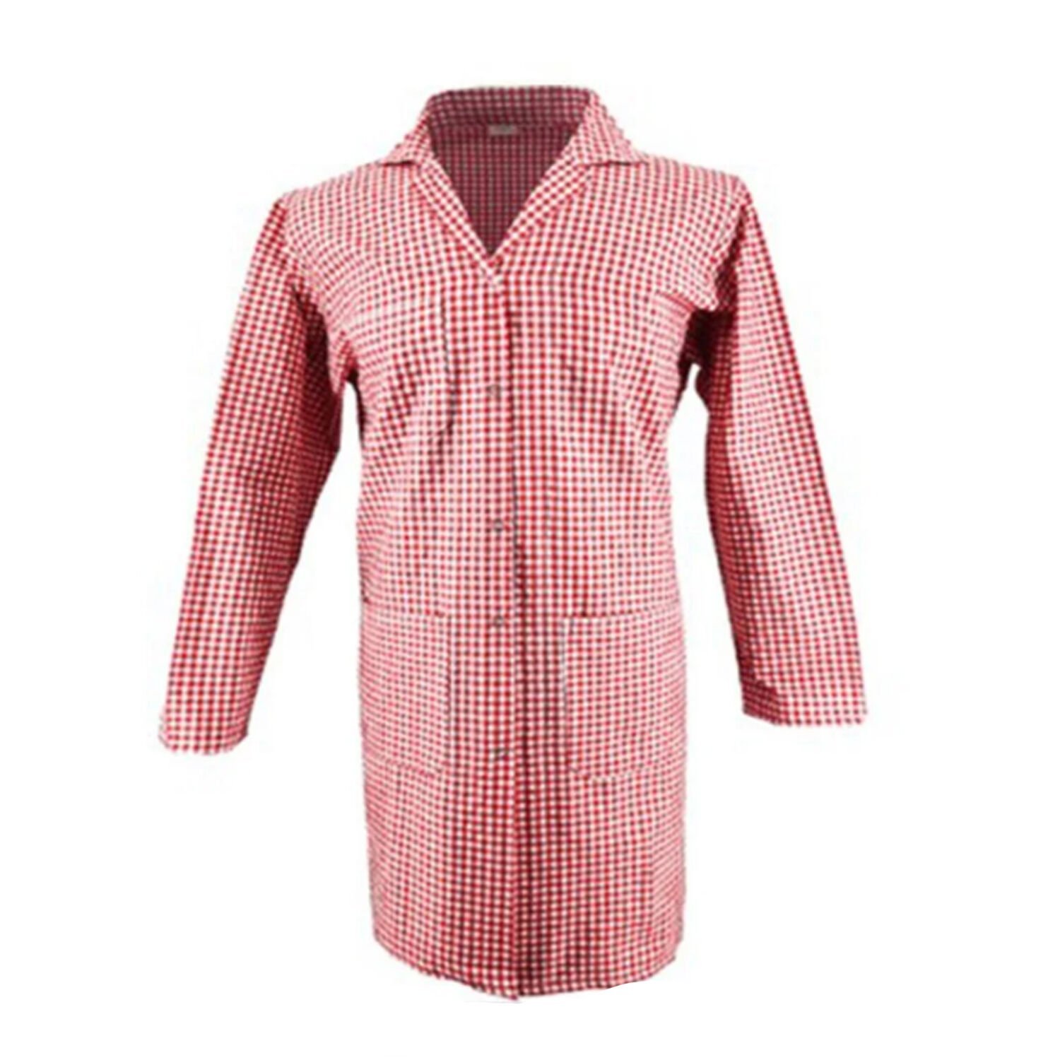 Alpaka Kumaş Pitikare Kadın İş Önlüğü Pembe