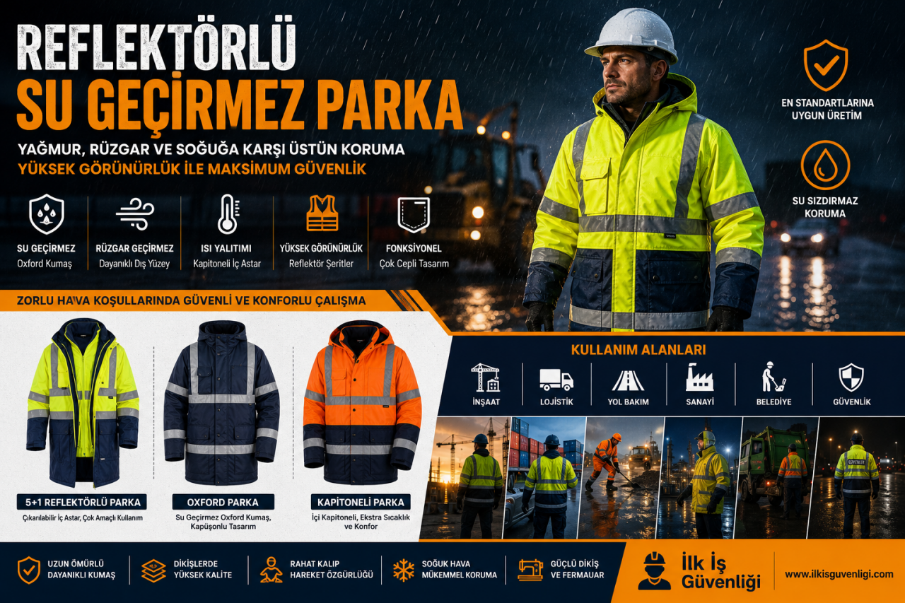 Reflektörlü Su Geçirmez Parka Nedir? Neden Tercih Edilmelidir