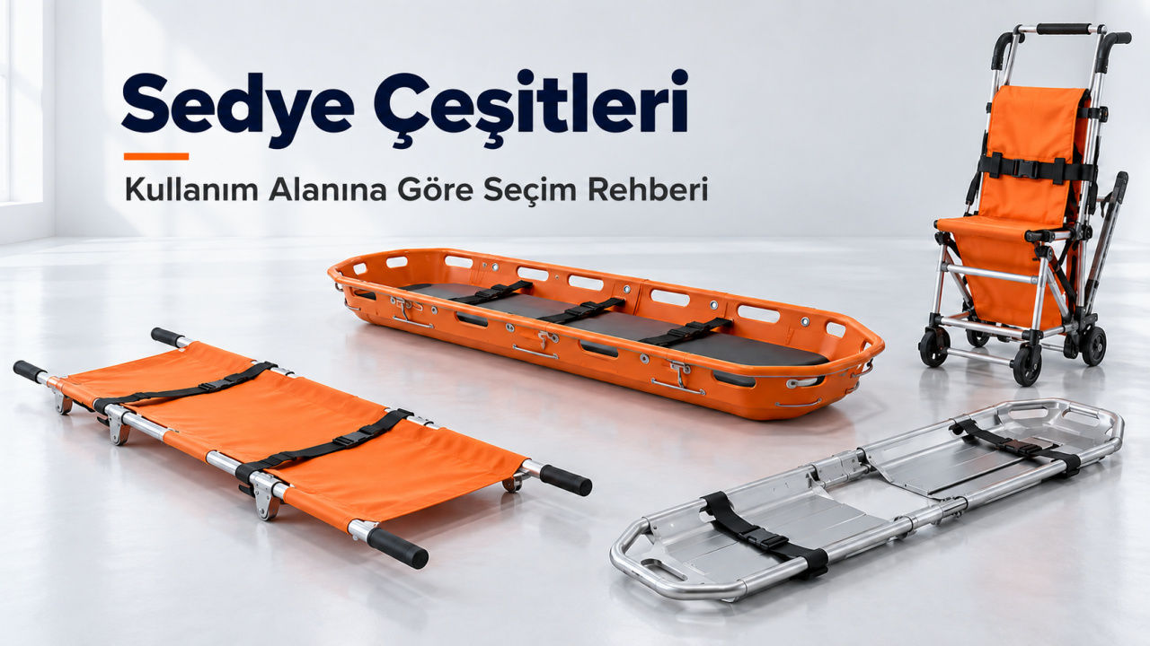 Sedye Çeşitleri Nelerdir? Kullanım Alanına Göre Sedye Seçimi