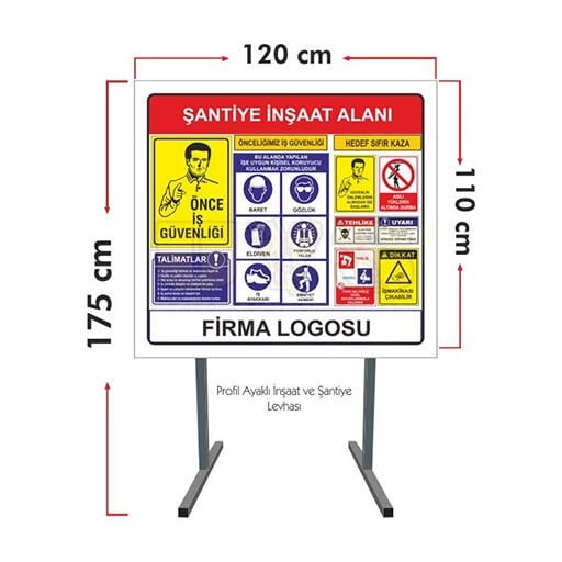 İnşaat, Şantiye ve Endüstriyel Alan Levhaları