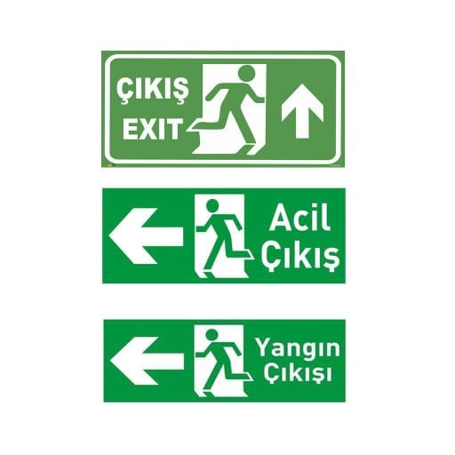 Acil Çıkış Levhaları