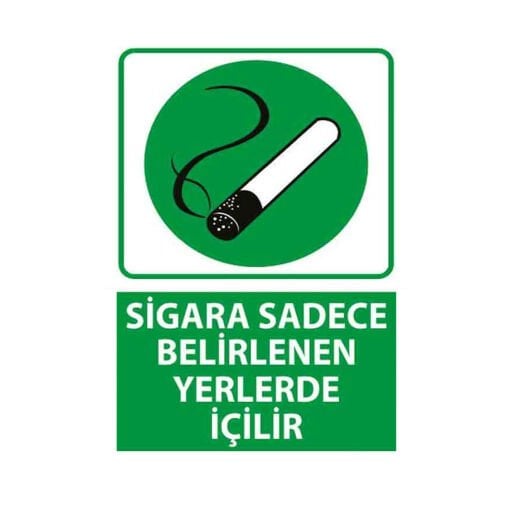Sigara ve Türevleri Kullanımı Levhaları