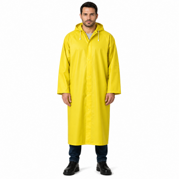 Balıkçı Uzun Yağmurluk Sarı Renk