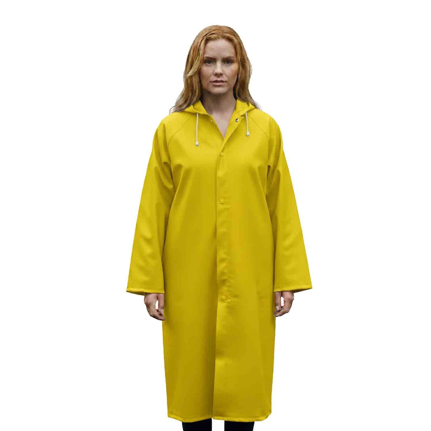 Balıkçı Uzun Yağmurluk Sarı Renk
