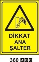 Dikkat Ana Şalter 35x50 cm Saç (Galvaniz) 0,50mm