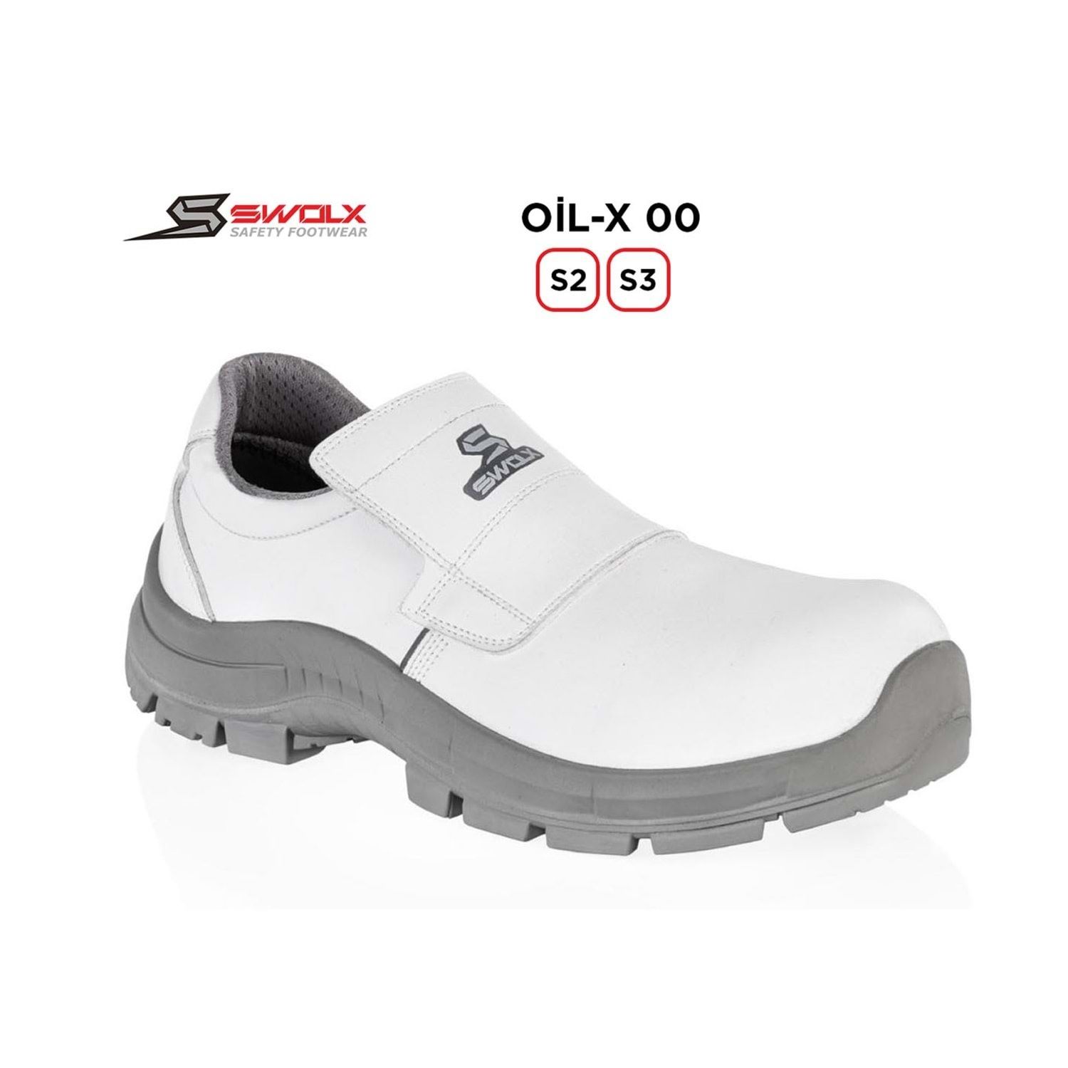 Swolx Oil-X 00 S2 Beyaz İş Ayakkabısı