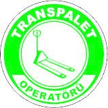 Transplet Operatörü Yer Etiketi