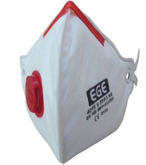 EGE 4015 V FFP3 NR Zararlı Tehlikeli Toz Sis Maskesi