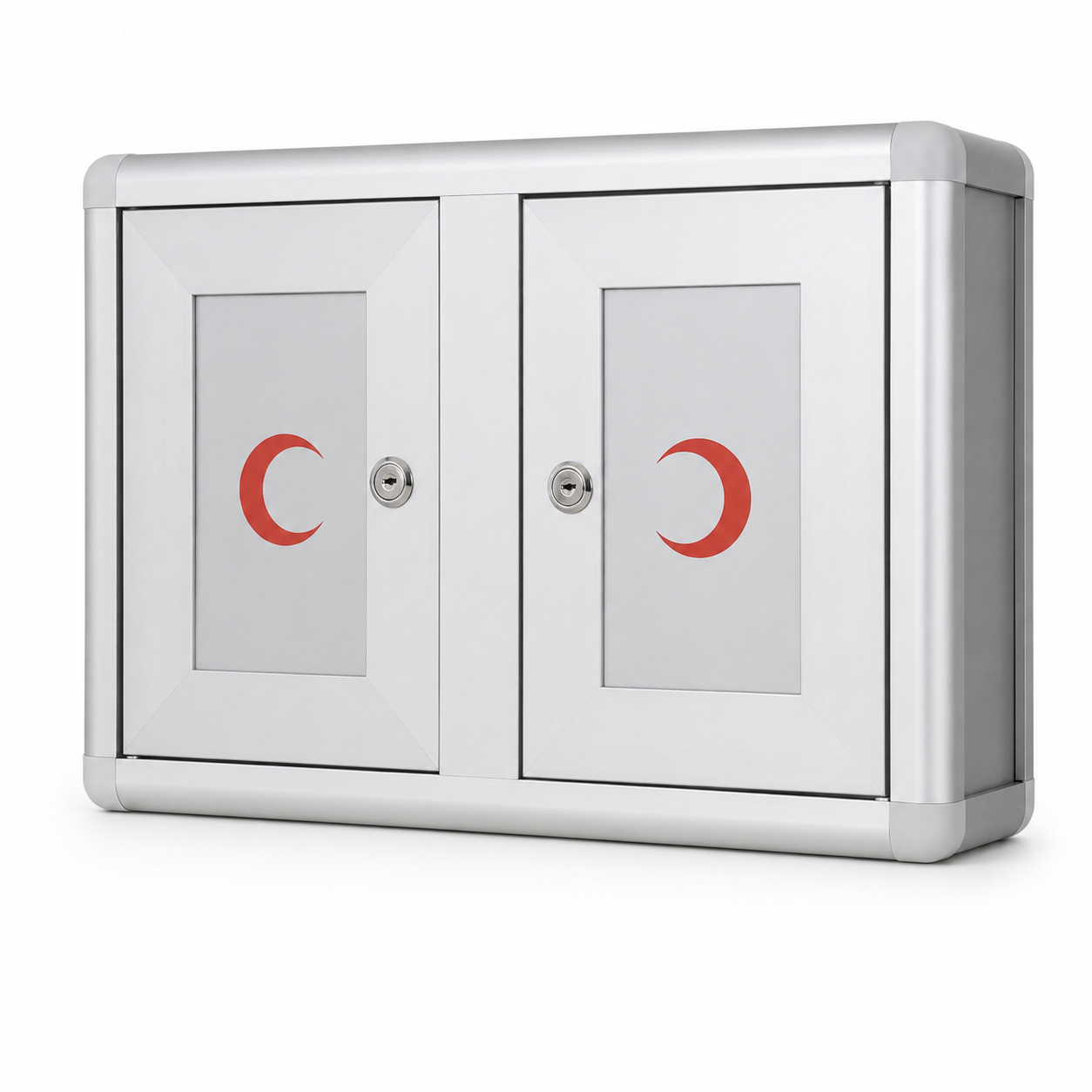 Metal Ecza Dolabı Kilitli