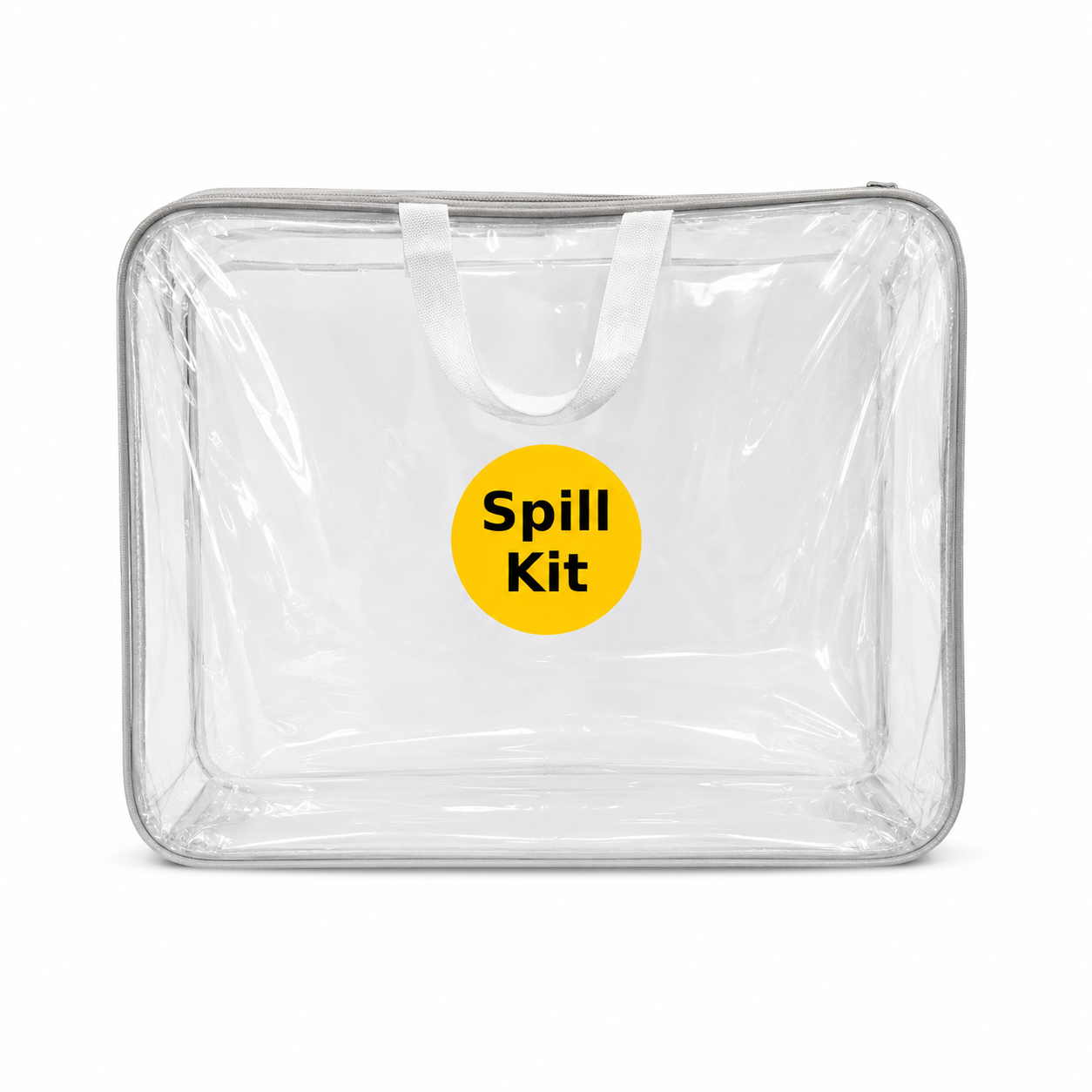 Spill Kit Şeffaf Taşıma Çantası – Boş