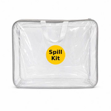 Spill Kit Şeffaf Taşıma Çantası – Boş