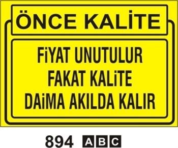 Önce Kalite 35x50 cm Dekota (Forex) 3mm