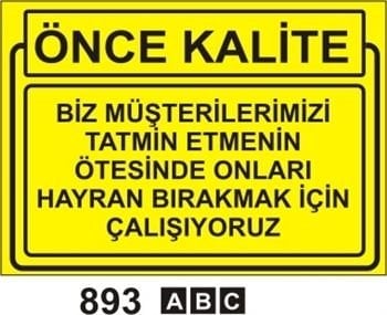 Önce Kalite 50x70 cm Dekota (Forex) 3mm