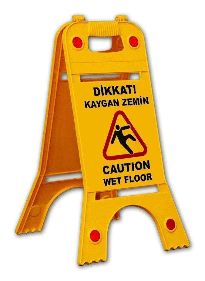 Dikkat Kaygan Zemin Levhası