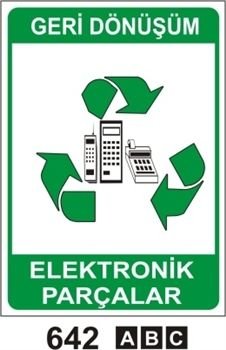 Elektronik Parçalar 50x70 cm Dekota (Forex) 3mm