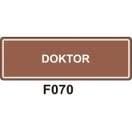 Doktor 10x30 cm Dekota (Forex) 3mm Levha