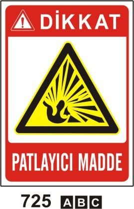 Dikkat Patlayıcı Madde