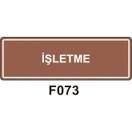 İşletme 10x15 cm Sticker (Yapışkanlı) Etiket