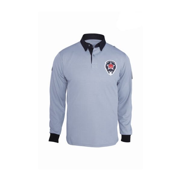 Özel Güvenlik Polo Tişört Uzun Kollu Yeni Model
