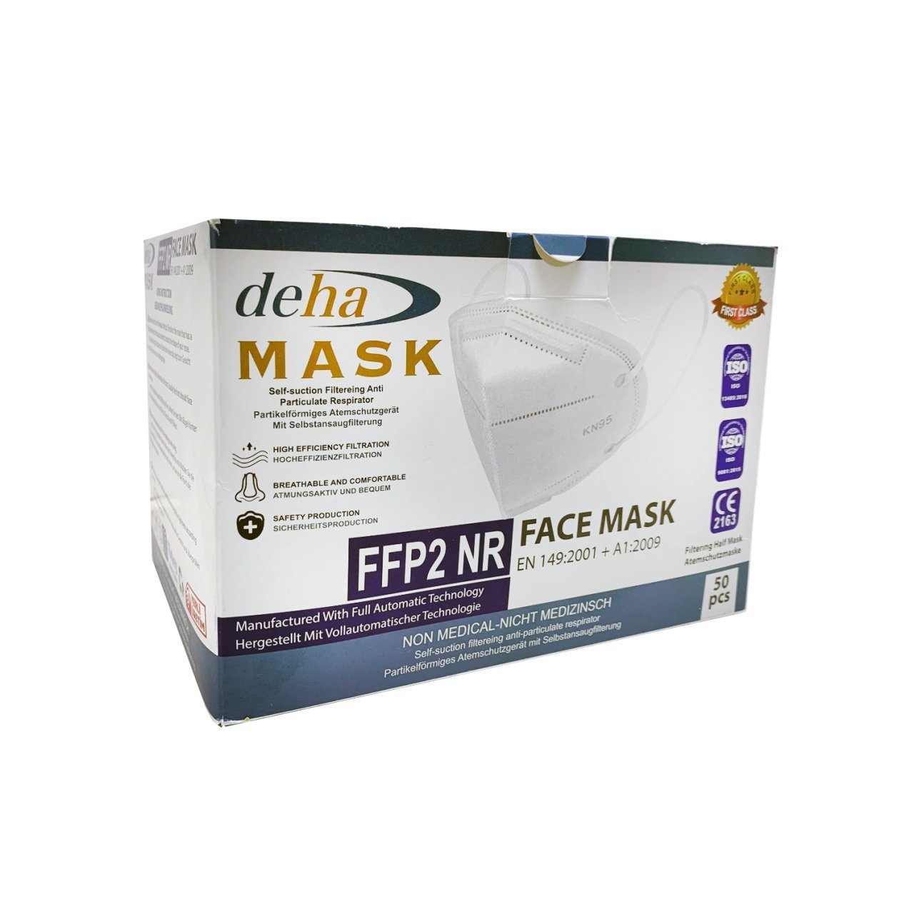 Deha FFP2 N95 Yüz Maskesi