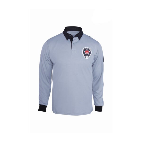 Özel Güvenlik Polo Tişört Uzun Kollu Yeni Model 2XL
