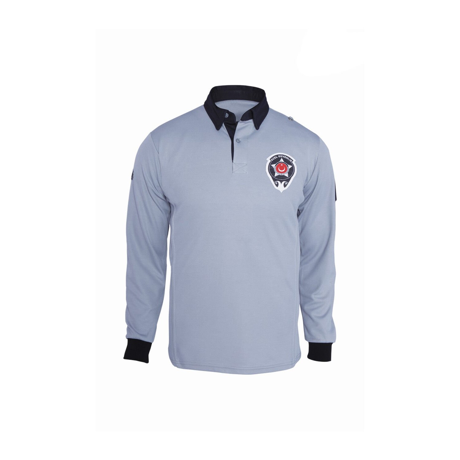 Özel Güvenlik Polo Tişört Uzun Kollu Yeni Model 3XL