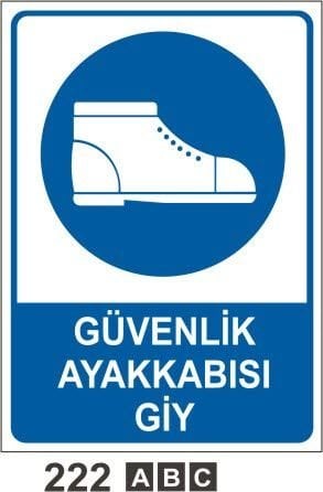 Güvenlik Ayakkabısı Giy
