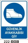 Güvenlik Ayakkabısı Giy