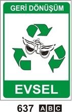 Evsel 25x35 cm PVC (Plastik) 0,50mm