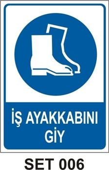İş Ayakkabını Giy 25x35 cm Dekota (Forex) 3mm