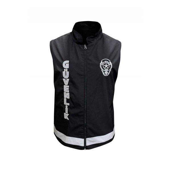 Özel Güvenlik Yeleği Siyah 3XL