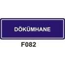 Dökümhane 10x30 cm Dekota (Forex) 3mm Levha