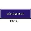 Dökümhane 10x30 cm Dekota (Forex) 3mm Levha