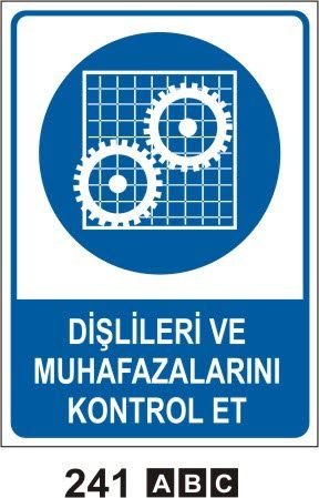 Dişlilerin Muhafazalarını Kontrol Et