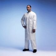 DuPont Tyvek 500 Labcoat PL30 3 Cepli Çıtçıtlı Laboratuvar Önlüğü M