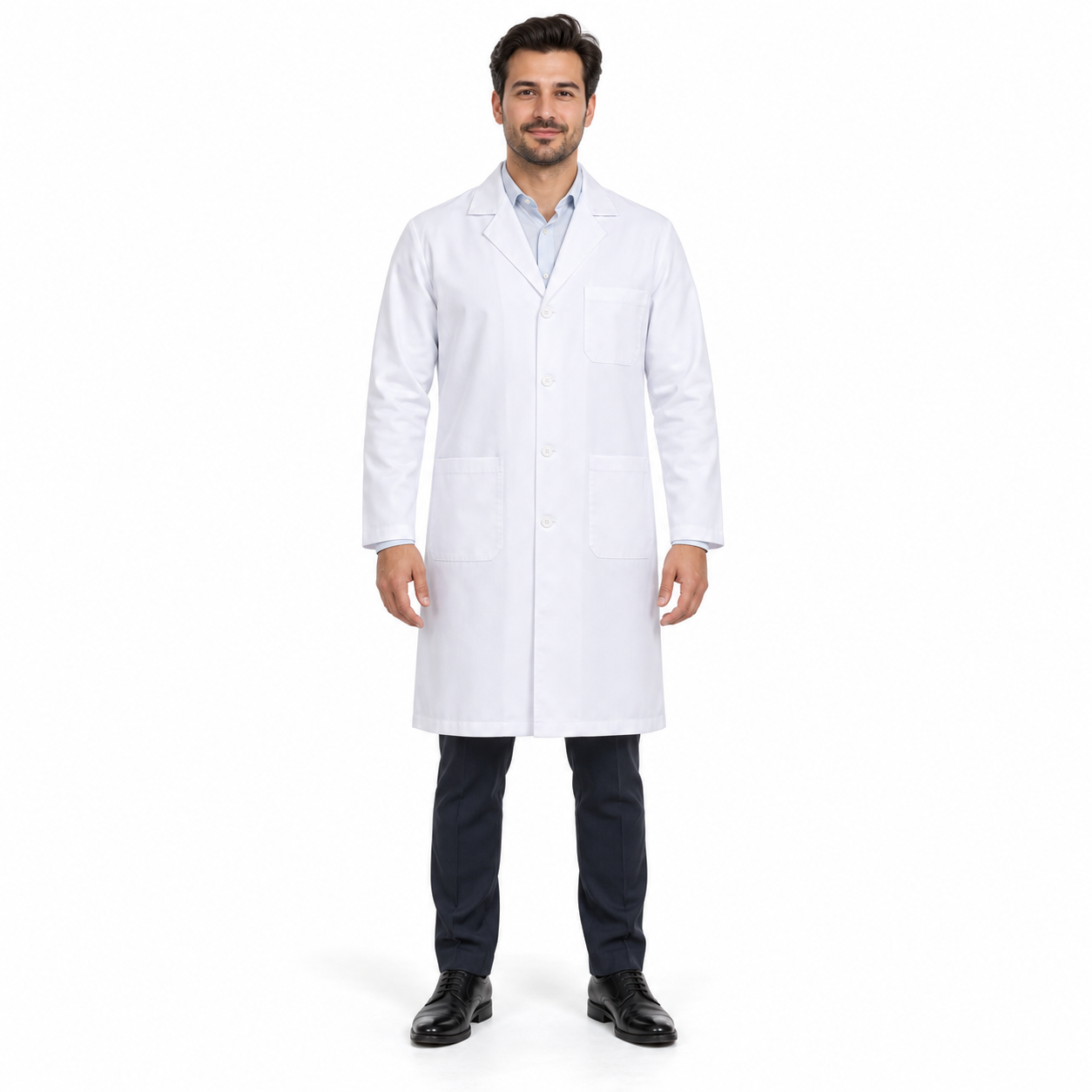 Alpaka Beyaz Doktor Önlüğü ve Öğretmen Önlüğü
