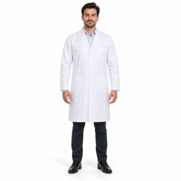 Alpaka Beyaz Doktor Önlüğü ve Öğretmen Önlüğü