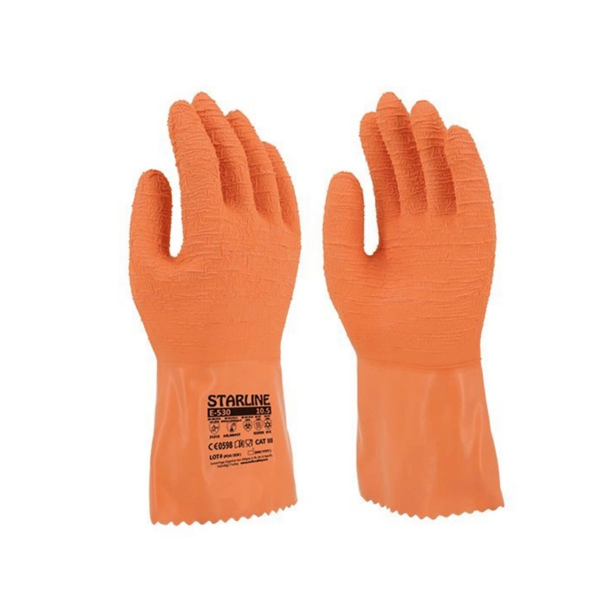 Starline E-530 Kimyasal Eldiven L Beden