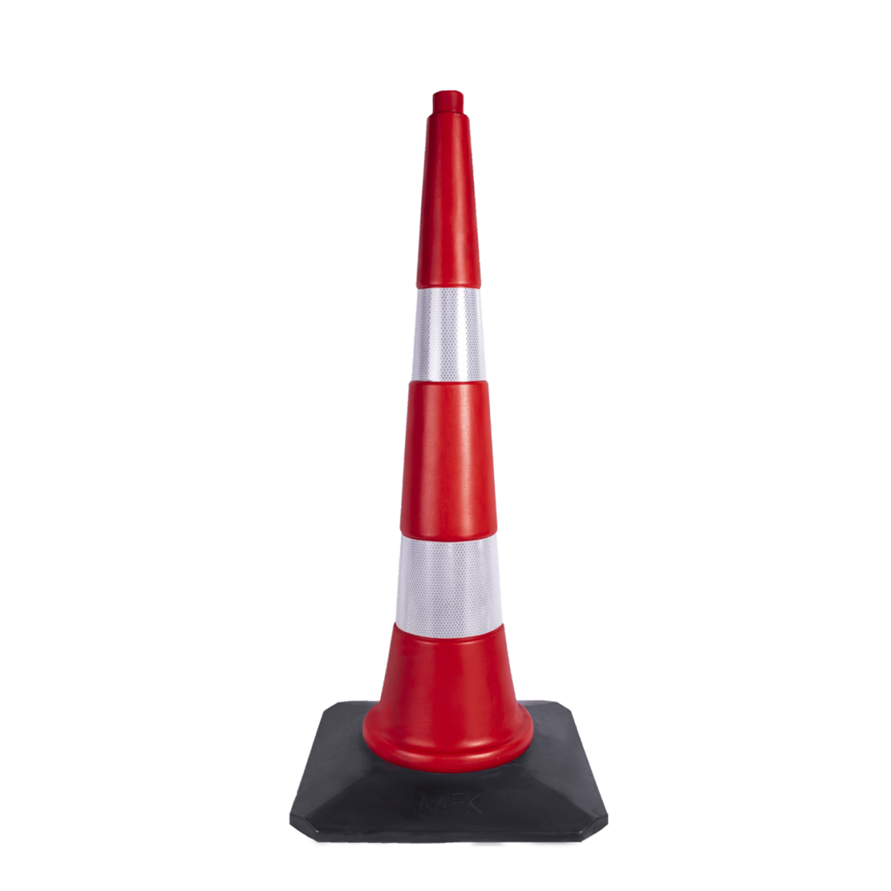 Trafik ve Reklam Konisi 90 cm (KauçukTabanlı)