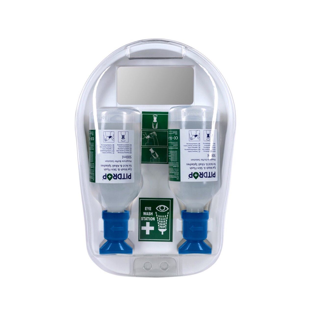 Pitdrop Kimyasal Steril Göz Solüsyonu (Duşu) Seti 2×500 ML