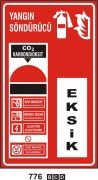 Yangın Söndürücü Co2 karbondioksit