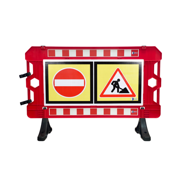 Baskılı Panel Bariyer 150 Cm