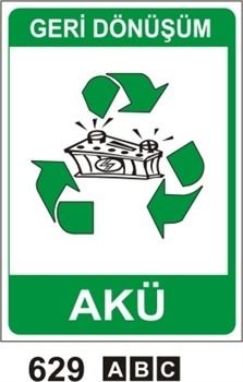 Akü 25x35 cm PVC (Plastik) 0,50mm