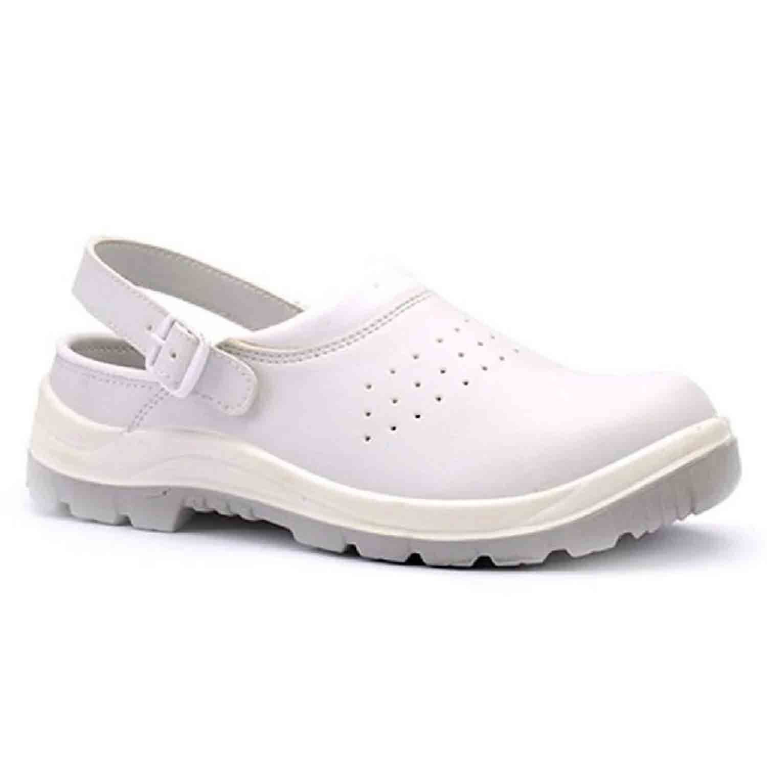 Yılmaz S1 YL 904-02 Beyaz Çelik Burun Sandalet