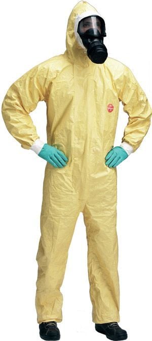 Tychem C Kimyasal Koruyucu Tulum S