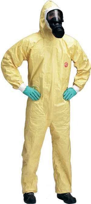 Tychem C Kimyasal Koruyucu Tulum M