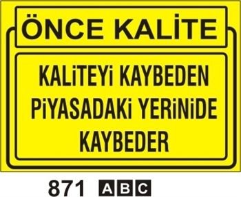 Önce Kalite 35x50 cm PVC(Plastik) 0,50mm