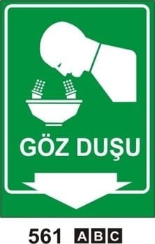Olası/Kesin Olgularda N95/FFP2 Maske Kullanımı Levhası (Korona Virüs) 35x50 cm PVC (Plastik) 0,50mm