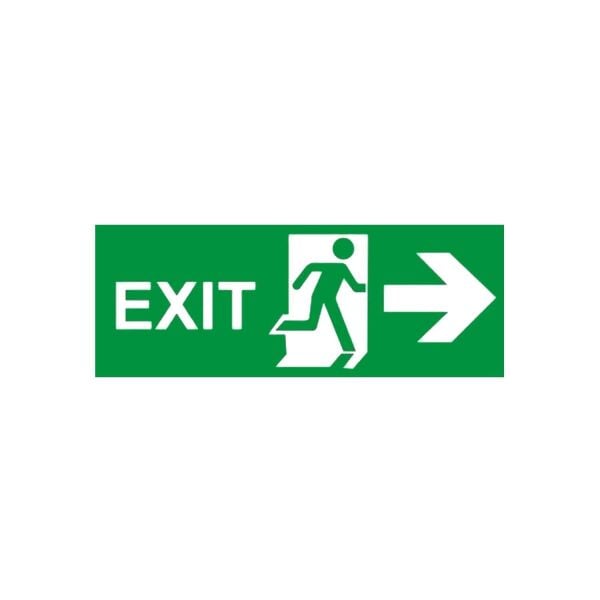 Exit Fotolümenli Sağ Ok