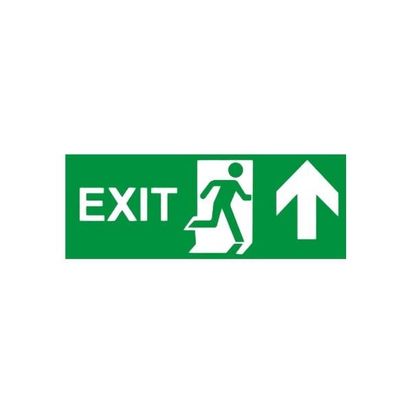 Exit Fotolümenli Yukarı Ok